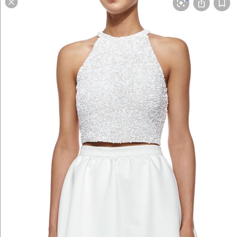 PARKER BLACK BEADED TOP